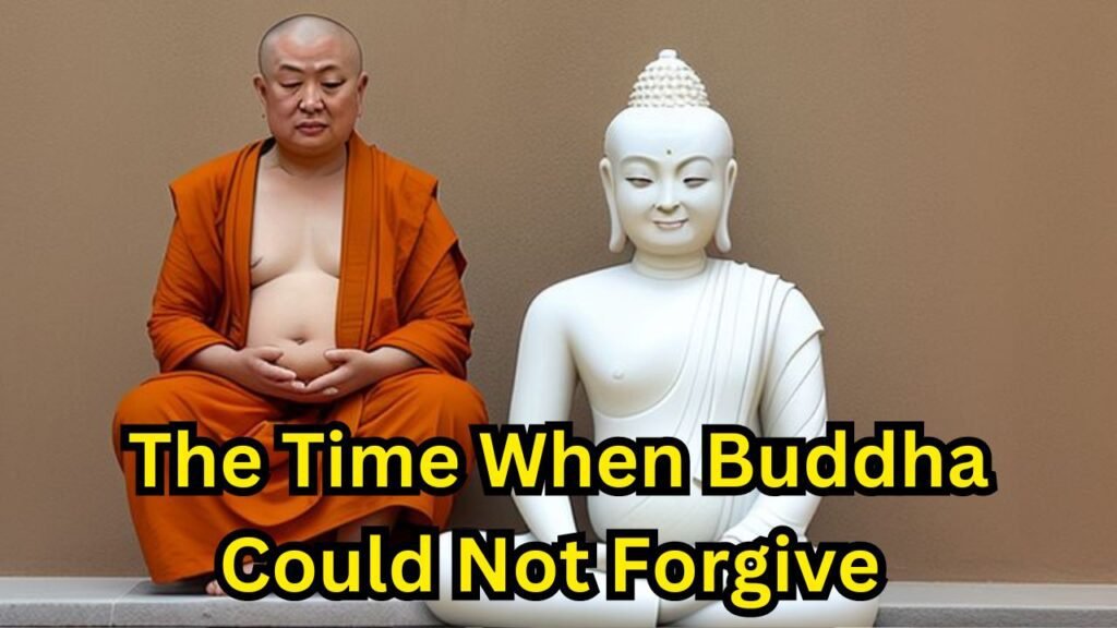 The Time When Buddha Could Not Forgive