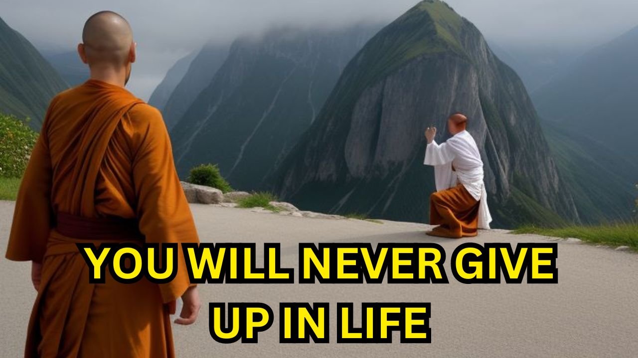 YOU WILL NEVER GIVE UP IN LIFE