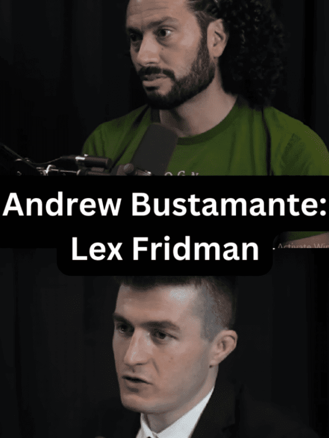 Lex Fridman | Andrew Bustamante Podcast Points